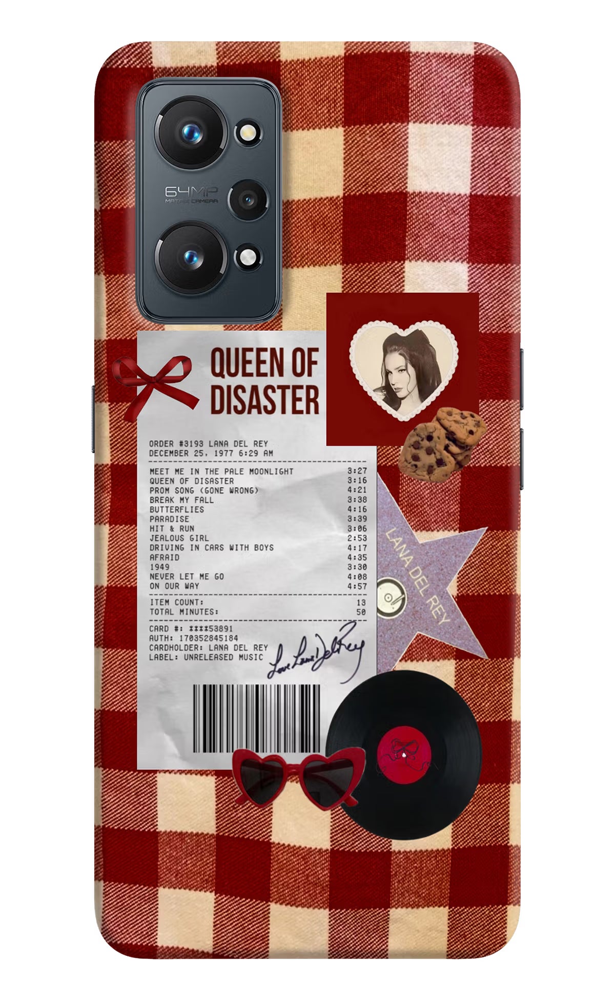 Queen of Disaster Realme GT 2 5G Hard Case Back Cover by Casekaro