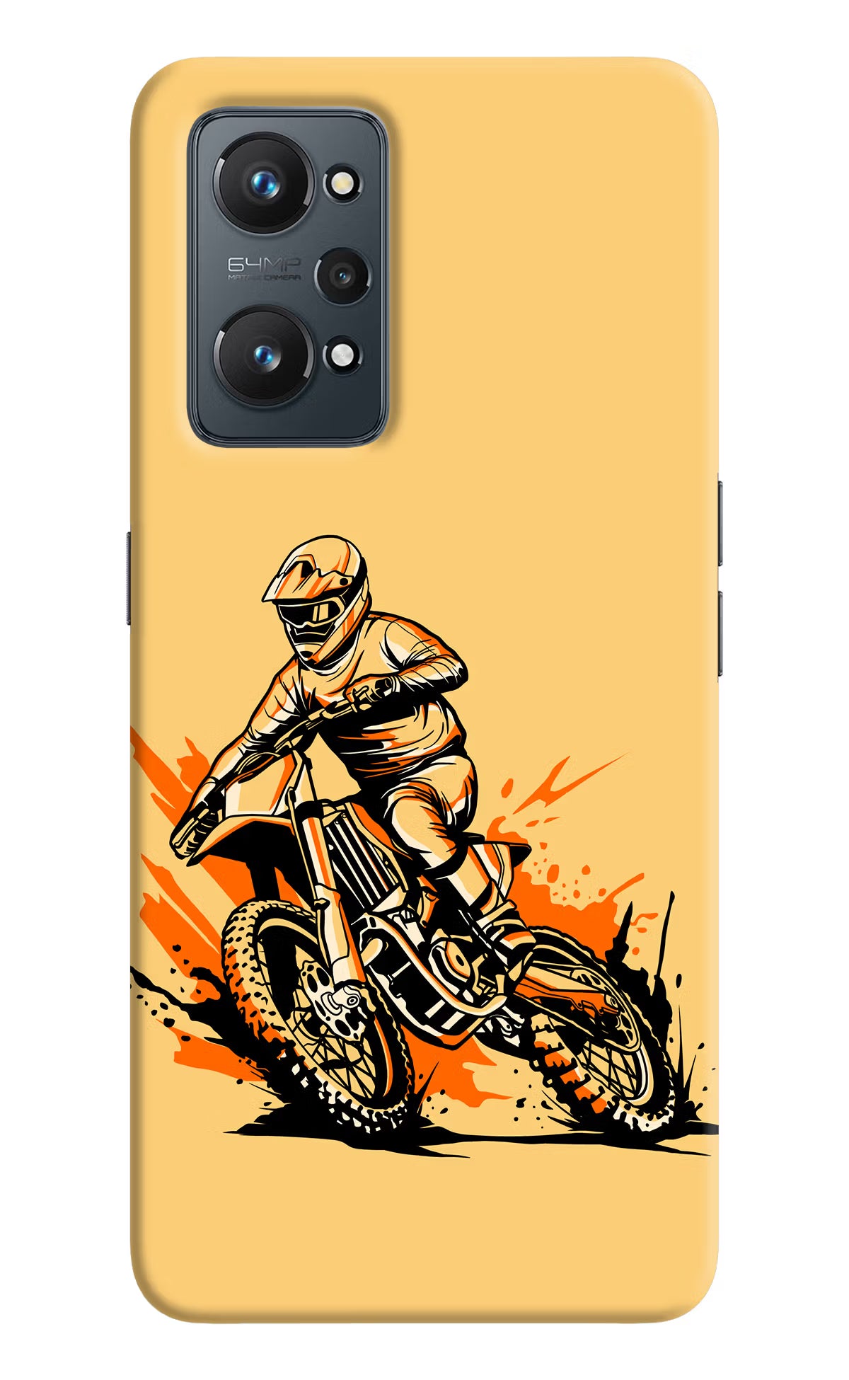 Off-Road Fury Realme GT 2 5G Hard Case Back Cover by Casekaro