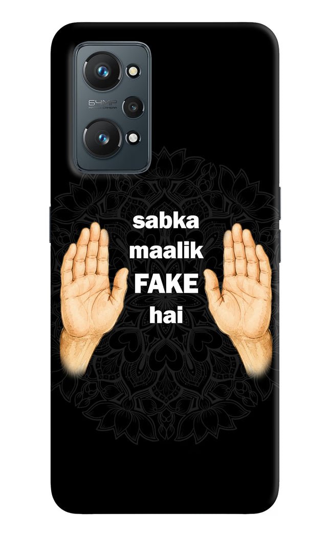 Sabka Malik Fake Realme GT 2 5G Hard Case Back Cover by Casekaro