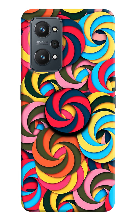 Spiral Pattern Realme GT 2 5G Pop Case by Casekaro