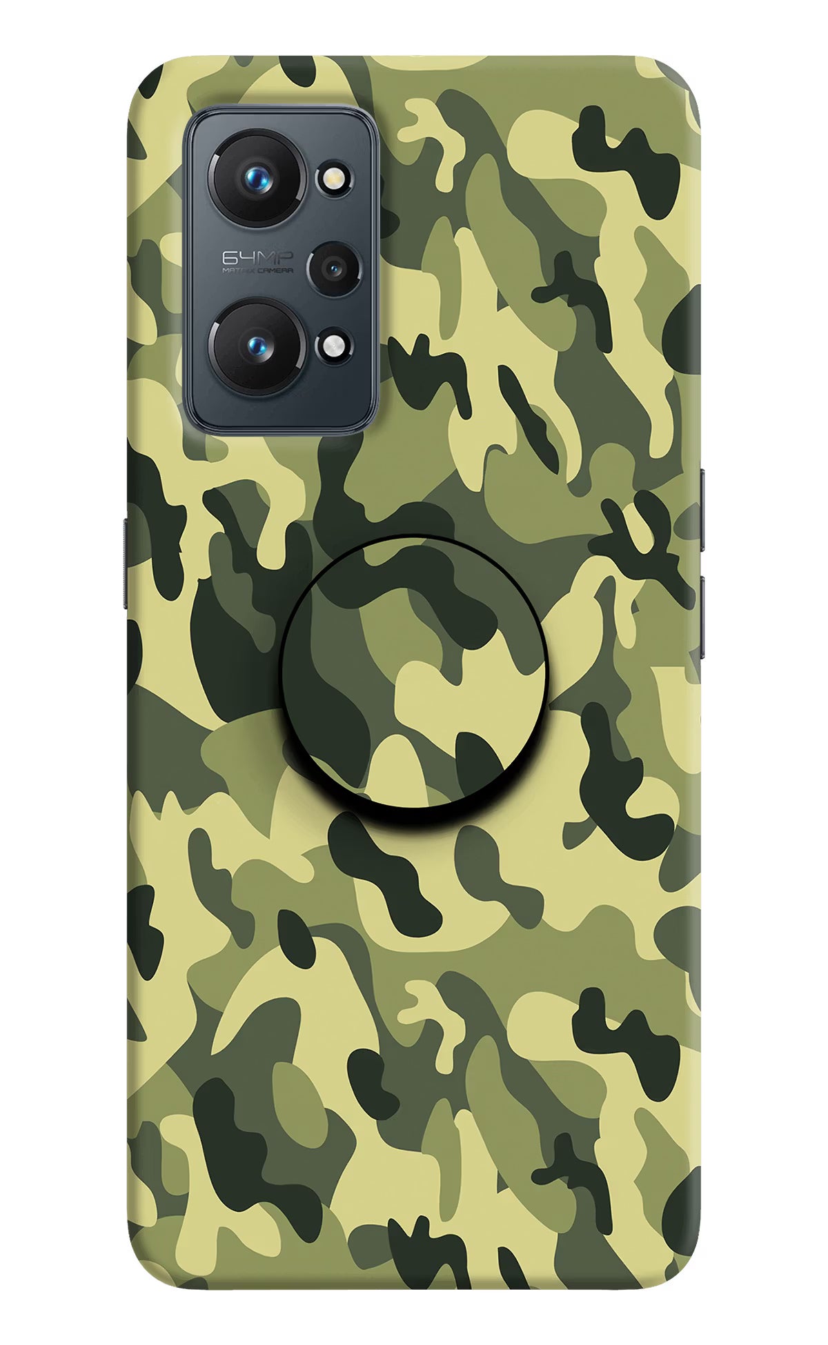 Camouflage Realme GT 2 5G Pop Case by Casekaro