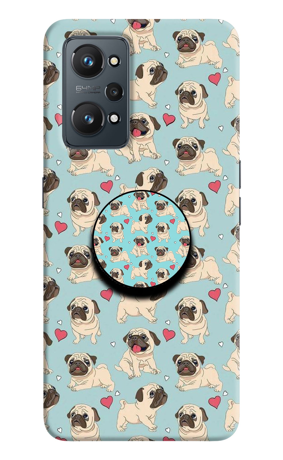 Pug Dog Realme GT 2 5G Pop Case