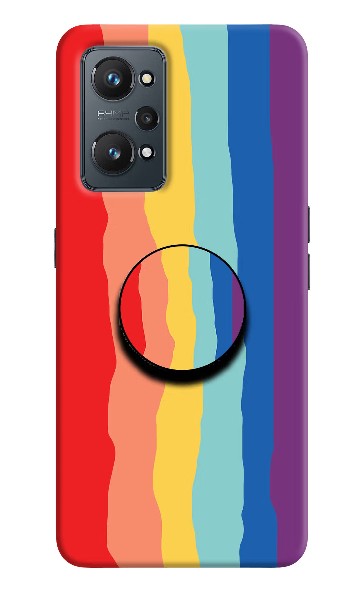 Rainbow Realme GT 2 5G Pop Case by Casekaro