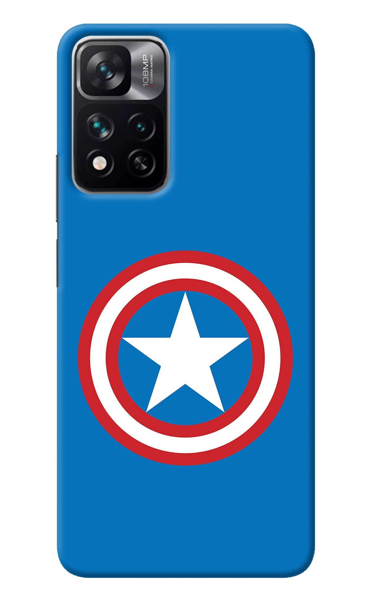 Captain America Logo Mi 11i 5G/11i 5G Hypercharge Back Cover