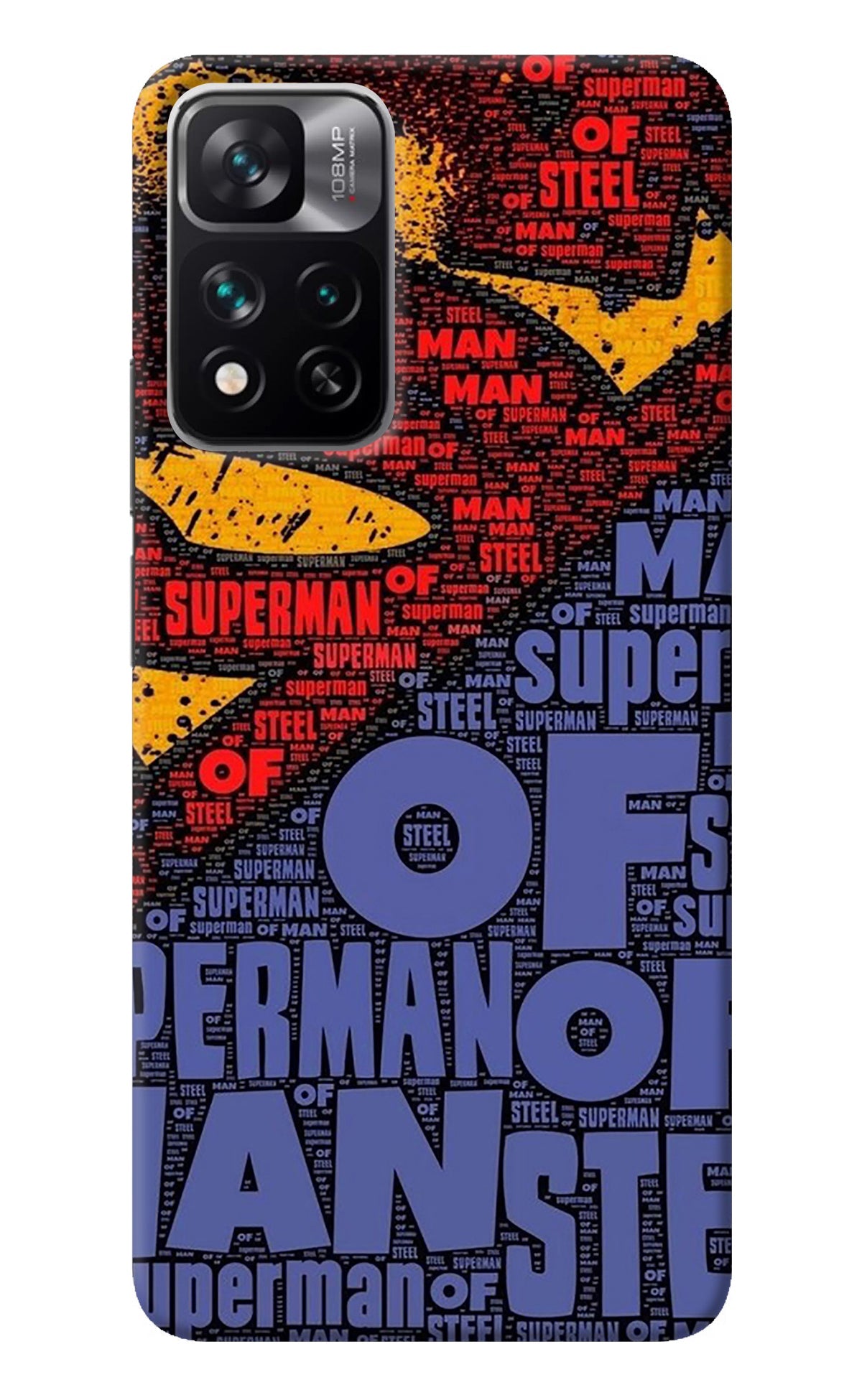 Superman Mi 11i 5G/11i 5G Hypercharge Back Cover