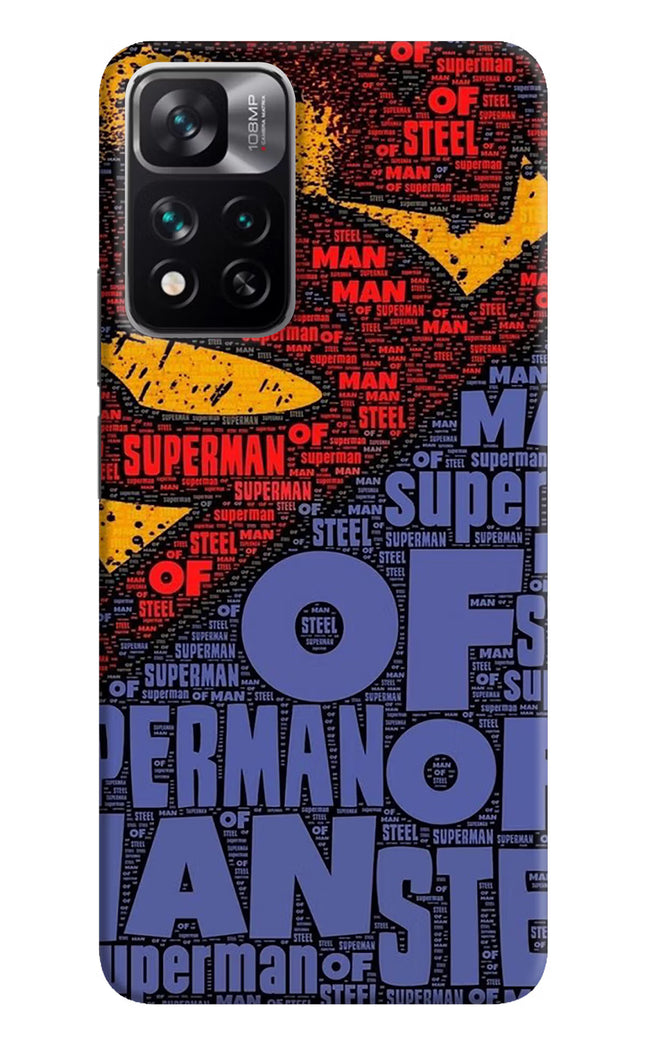 Superman Mi 11i 5G/11i 5G Hypercharge Hard Case Back Cover by Casekaro