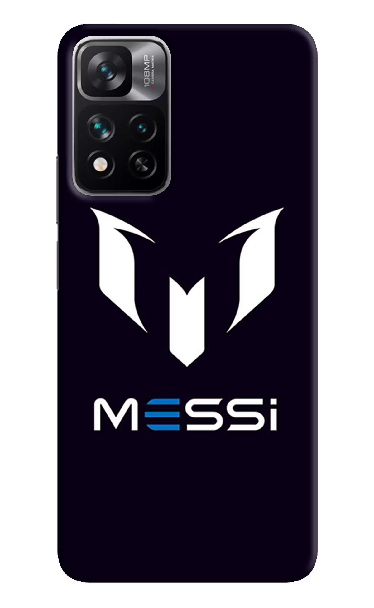 Messi Logo Mi 11i 5G/11i 5G Hypercharge Hard Case Back Cover by Casekaro