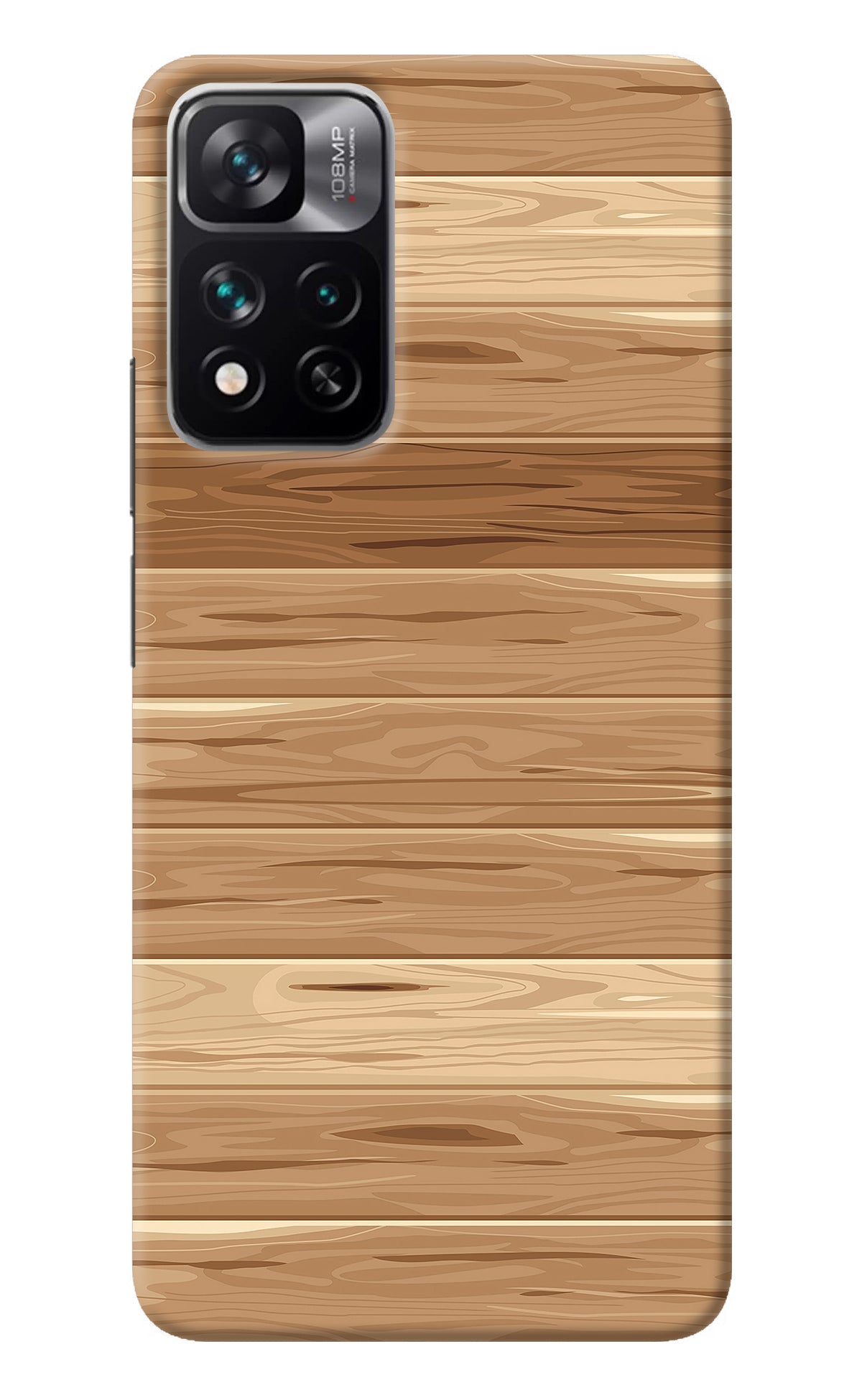 Wooden Vector Mi 11i 5G/11i 5G Hypercharge Back Cover