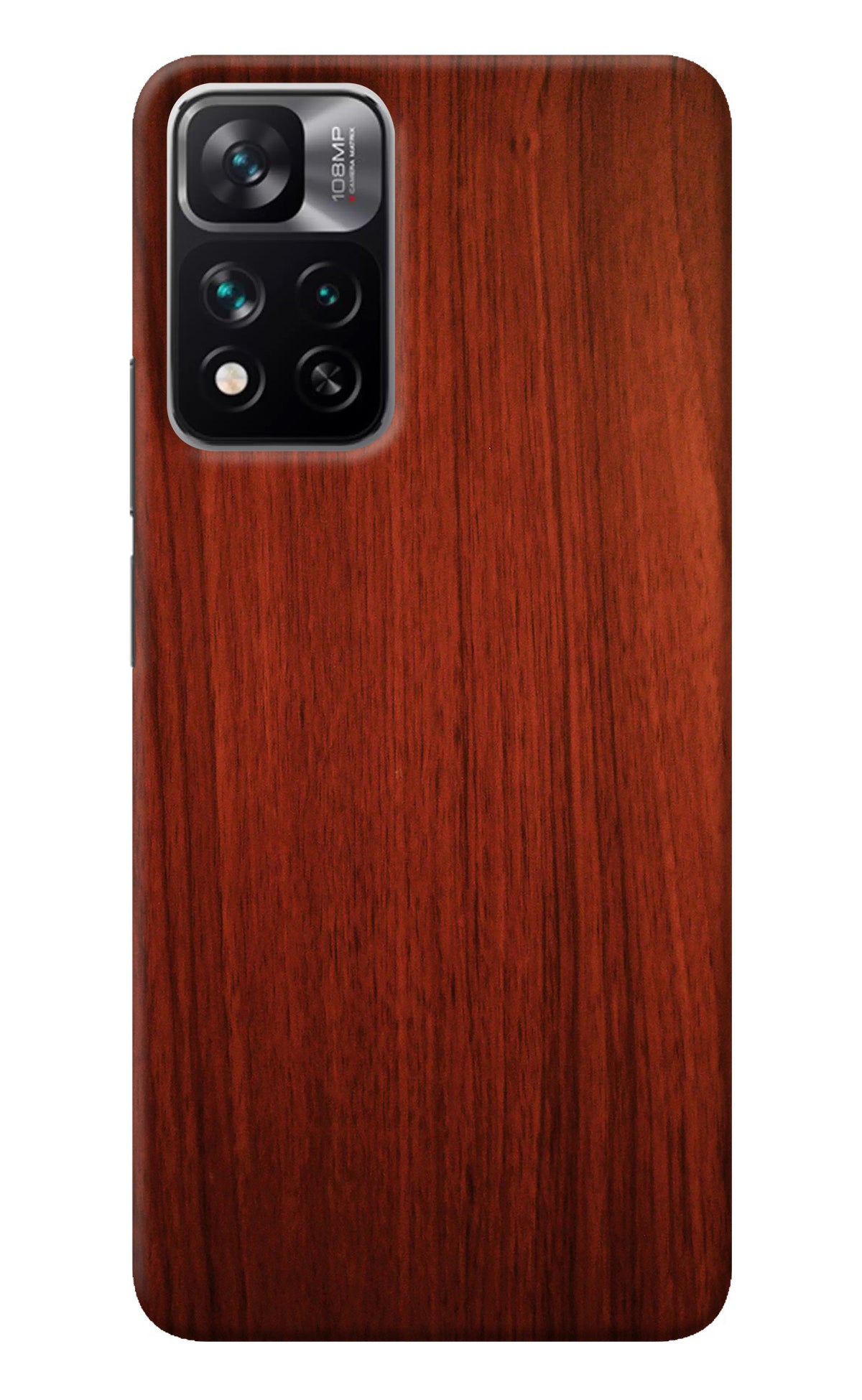 Wooden Plain Pattern Mi 11i 5G/11i 5G Hypercharge Back Cover