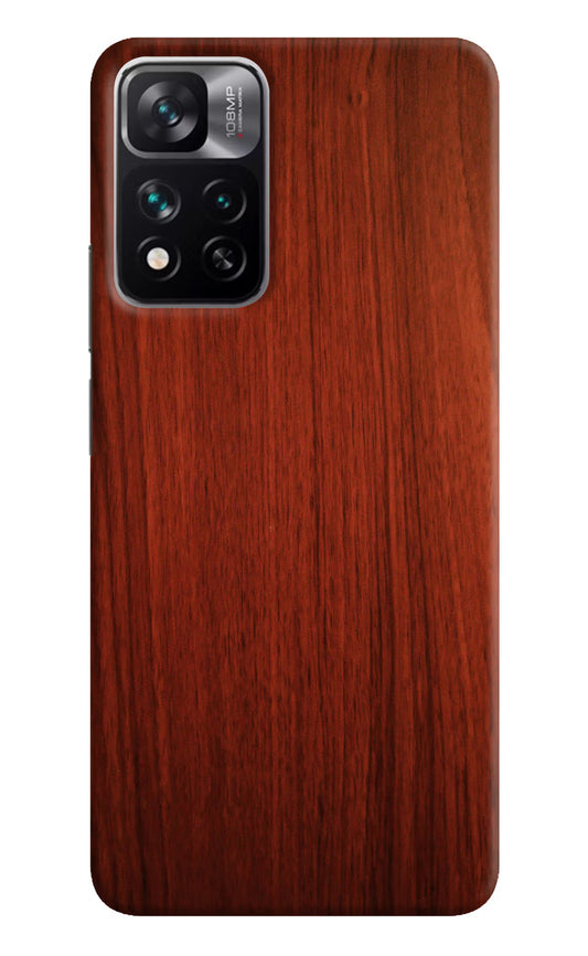 Wooden Plain Pattern Mi 11i 5G/11i 5G Hypercharge Hard Case Back Cover by Casekaro