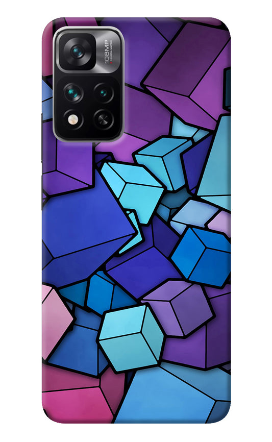 Cubic Abstract Mi 11i 5G/11i 5G Hypercharge Back Cover