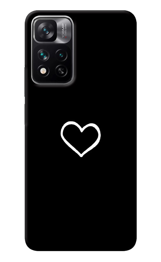 Heart Mi 11i 5G/11i 5G Hypercharge Back Cover