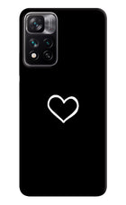 Heart Mi 11i 5G/11i 5G Hypercharge Hard Case Back Cover by Casekaro