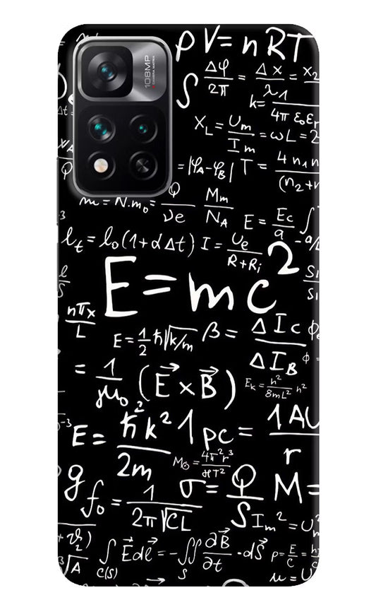 Physics Formula Mi 11i 5G/11i 5G Hypercharge Hard Case Back Cover by Casekaro