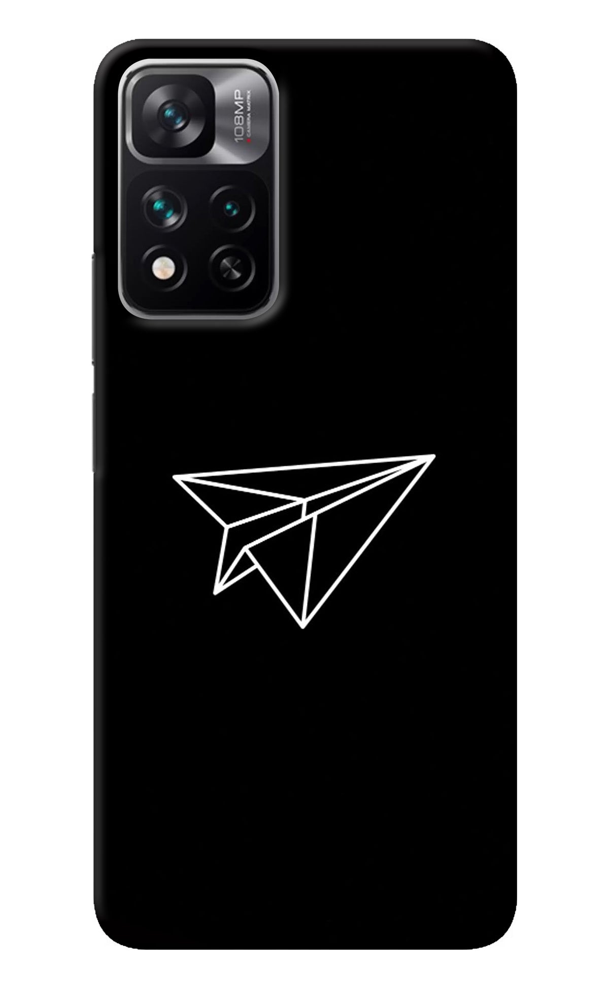 Paper Plane White Mi 11i 5G/11i 5G Hypercharge Back Cover