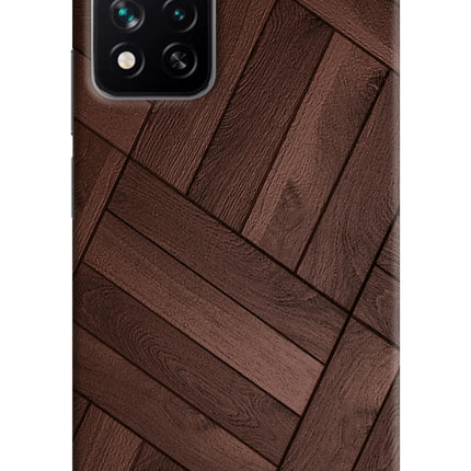 Wooden Texture Design Mi 11i 5G/11i 5G Hypercharge Hard Case Back Cover by Casekaro