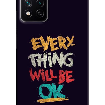 Everything Will Be Ok Mi 11i 5G/11i 5G Hypercharge Hard Case Back Cover by Casekaro