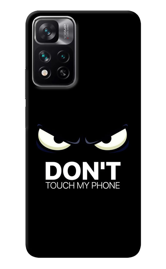 Don'T Touch My Phone Mi 11i 5G/11i 5G Hypercharge Back Cover