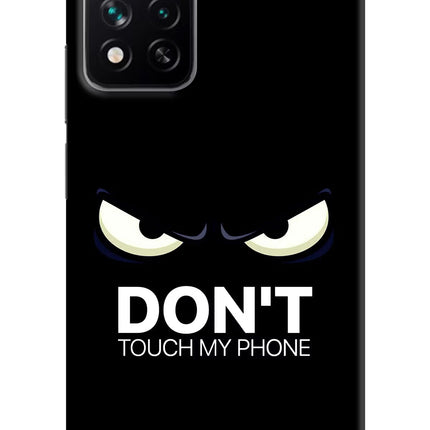 Don'T Touch My Phone Mi 11i 5G/11i 5G Hypercharge Hard Case Back Cover by Casekaro