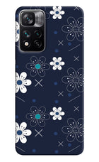 Flowers Mi 11i 5G/11i 5G Hypercharge Hard Case Back Cover by Casekaro