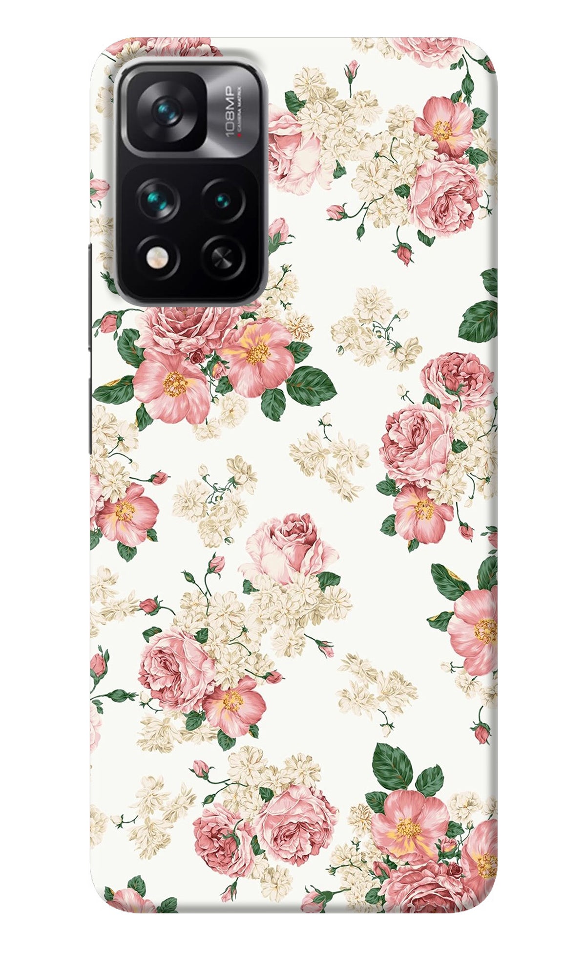 Flowers Mi 11i 5G/11i 5G Hypercharge Back Cover