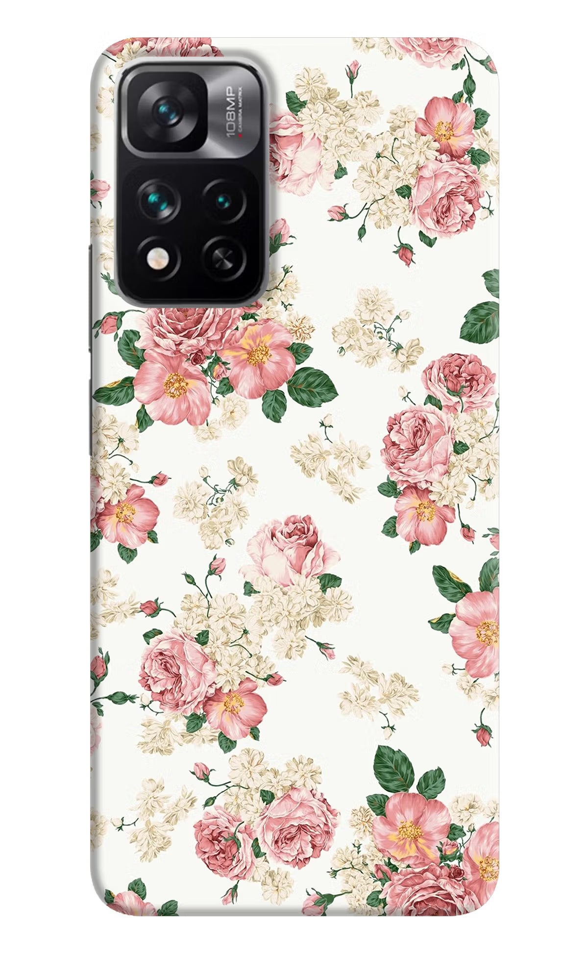 Flowers Mi 11i 5G/11i 5G Hypercharge Hard Case Back Cover by Casekaro