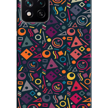 Geometric Abstract Mi 11i 5G/11i 5G Hypercharge Hard Case Back Cover by Casekaro
