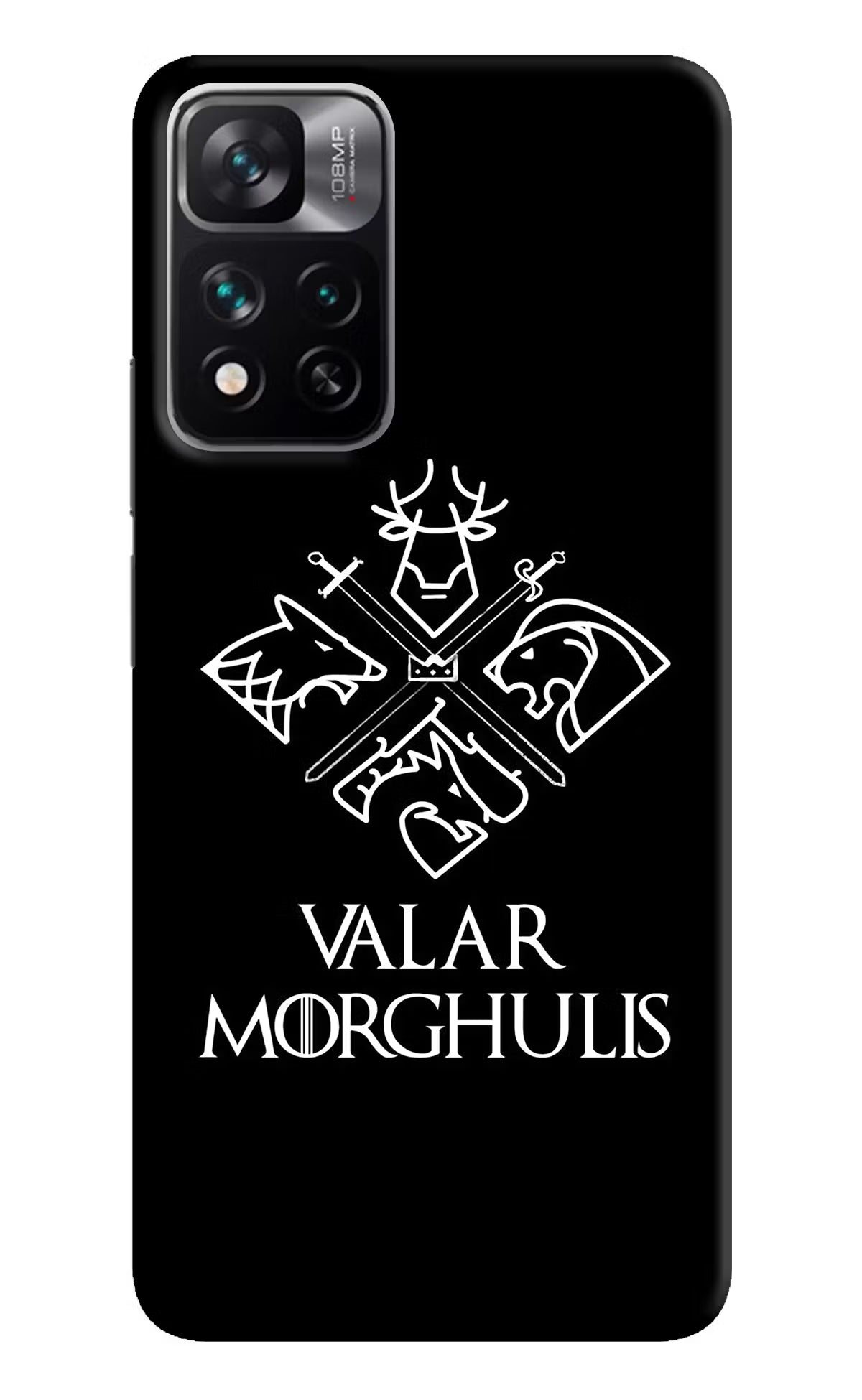 Valar Morghulis | Game Of Thrones Mi 11i 5G/11i 5G Hypercharge Hard Case Back Cover by Casekaro