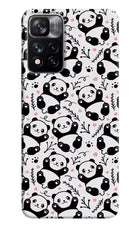 Cute Panda Mi 11i 5G/11i 5G Hypercharge Hard Case Back Cover by Casekaro