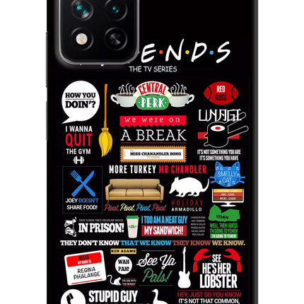 FRIENDS Mi 11i 5G/11i 5G Hypercharge Hard Case Back Cover by Casekaro