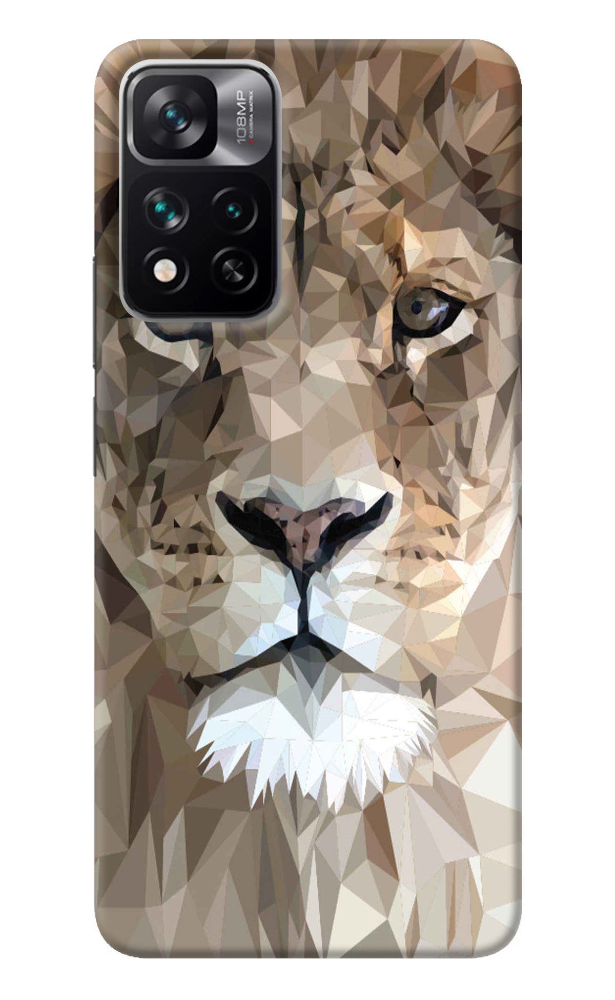 Lion Art Mi 11i 5G/11i 5G Hypercharge Back Cover