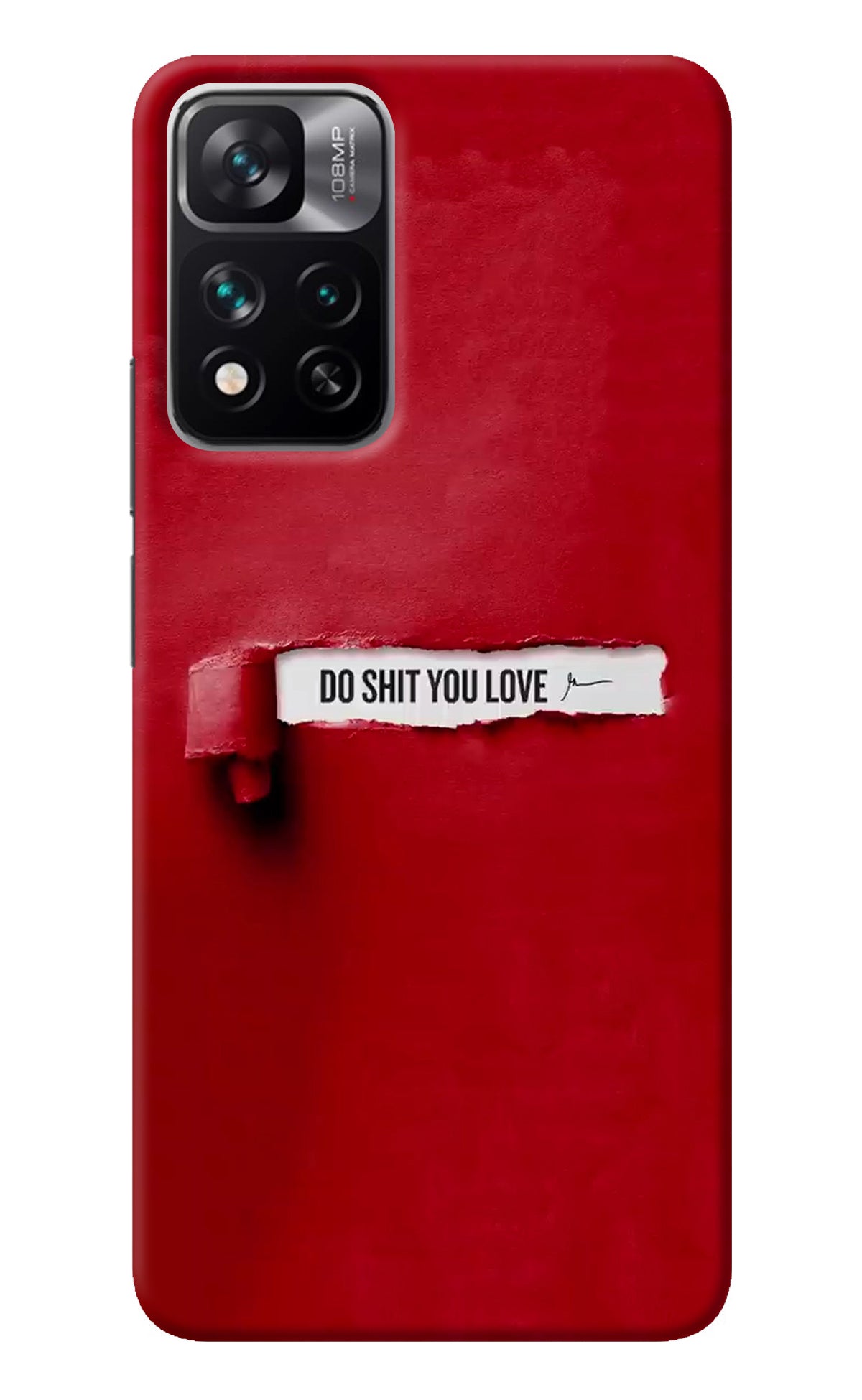 Do Shit You Love Mi 11i 5G/11i 5G Hypercharge Back Cover