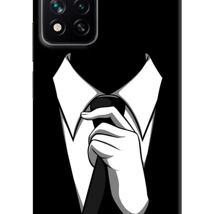 Black Tie Mi 11i 5G/11i 5G Hypercharge Hard Case Back Cover by Casekaro