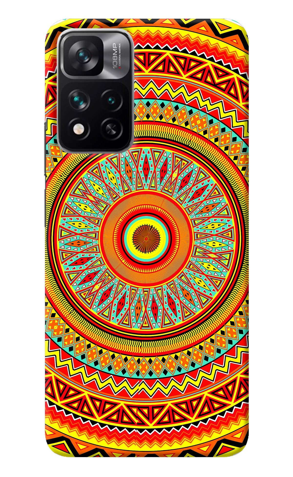 Mandala Pattern Mi 11i 5G/11i 5G Hypercharge Back Cover