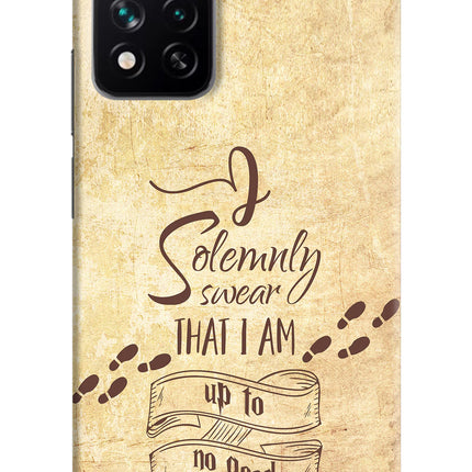 I Solemnly swear that i up to no good Mi 11i 5G/11i 5G Hypercharge Hard Case Back Cover by Casekaro