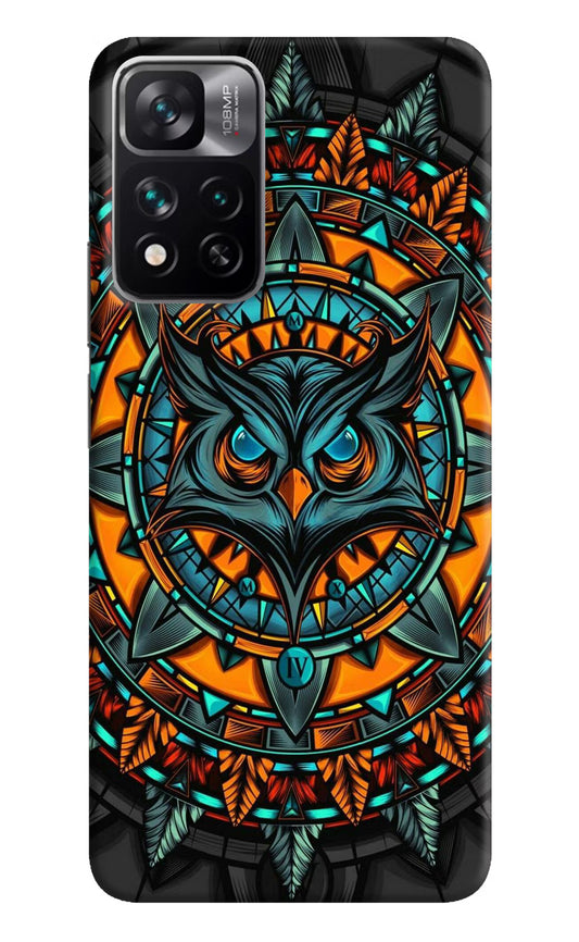 Angry Owl Art Mi 11i 5G/11i 5G Hypercharge Hard Case Back Cover by Casekaro