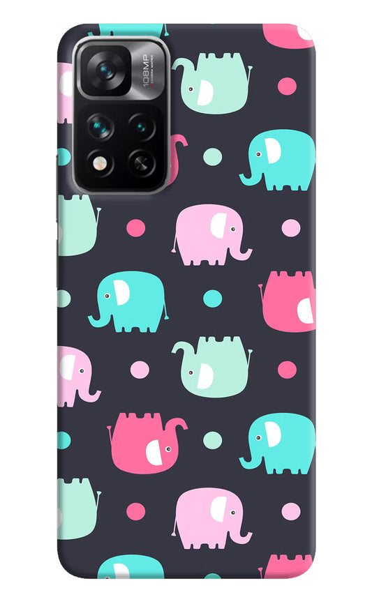 Elephants Mi 11i 5G/11i 5G Hypercharge Hard Case Back Cover by Casekaro