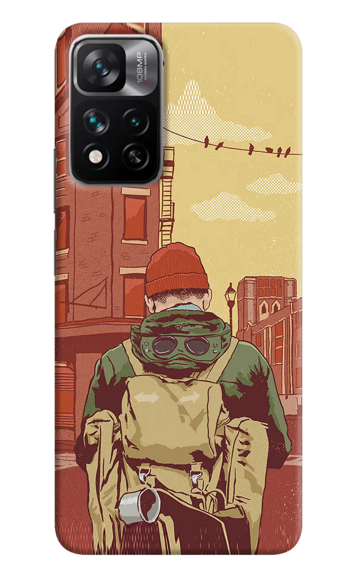 Adventurous Mi 11i 5G/11i 5G Hypercharge Hard Case Back Cover by Casekaro