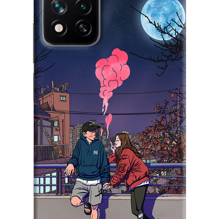 Chilling Couple Mi 11i 5G/11i 5G Hypercharge Hard Case Back Cover by Casekaro