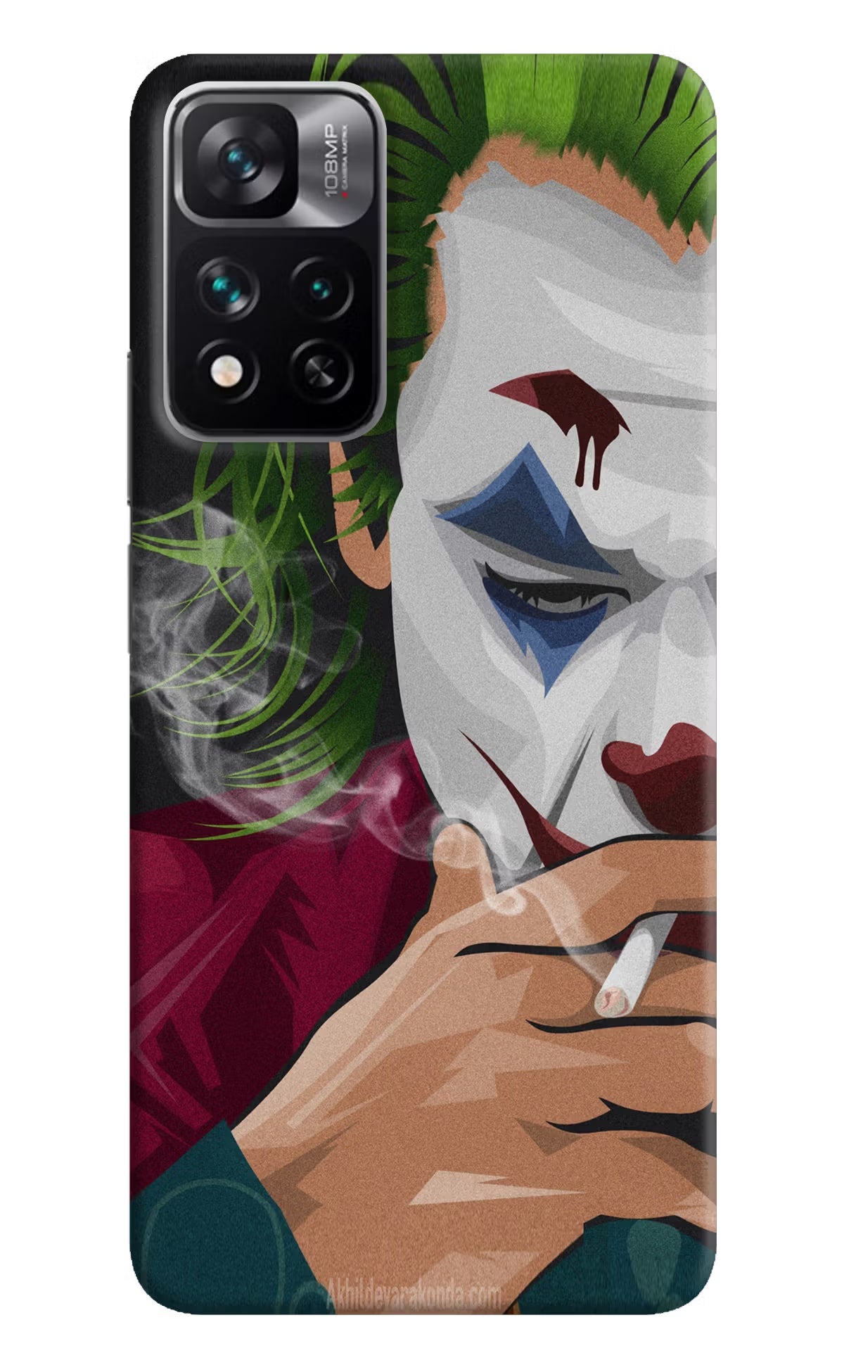 Joker Smoking Mi 11i 5G/11i 5G Hypercharge Hard Case Back Cover by Casekaro