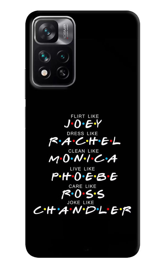 FRIENDS Character Mi 11i 5G/11i 5G Hypercharge Hard Case Back Cover by Casekaro