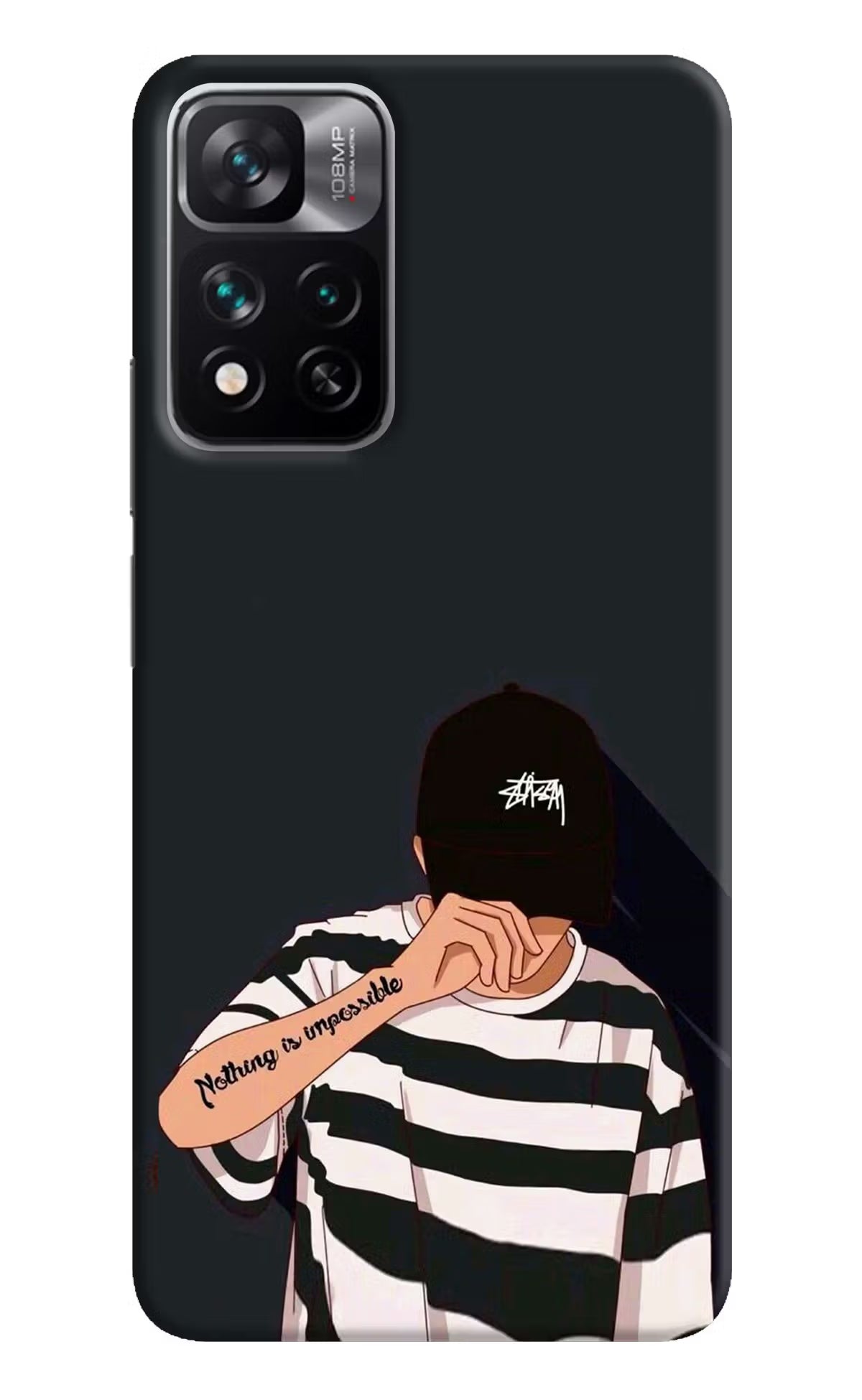 Aesthetic Boy Mi 11i 5G/11i 5G Hypercharge Hard Case Back Cover by Casekaro