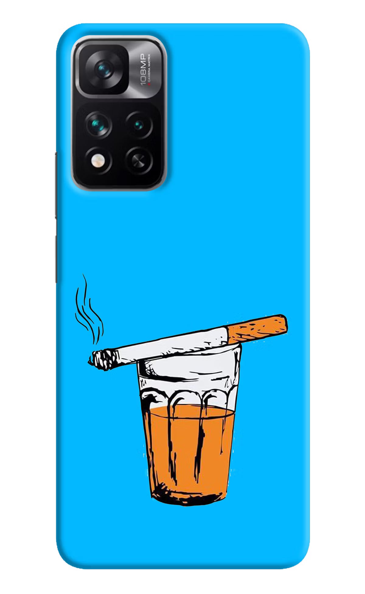 Chai Sutta Mi 11i 5G/11i 5G Hypercharge Hard Case Back Cover by Casekaro