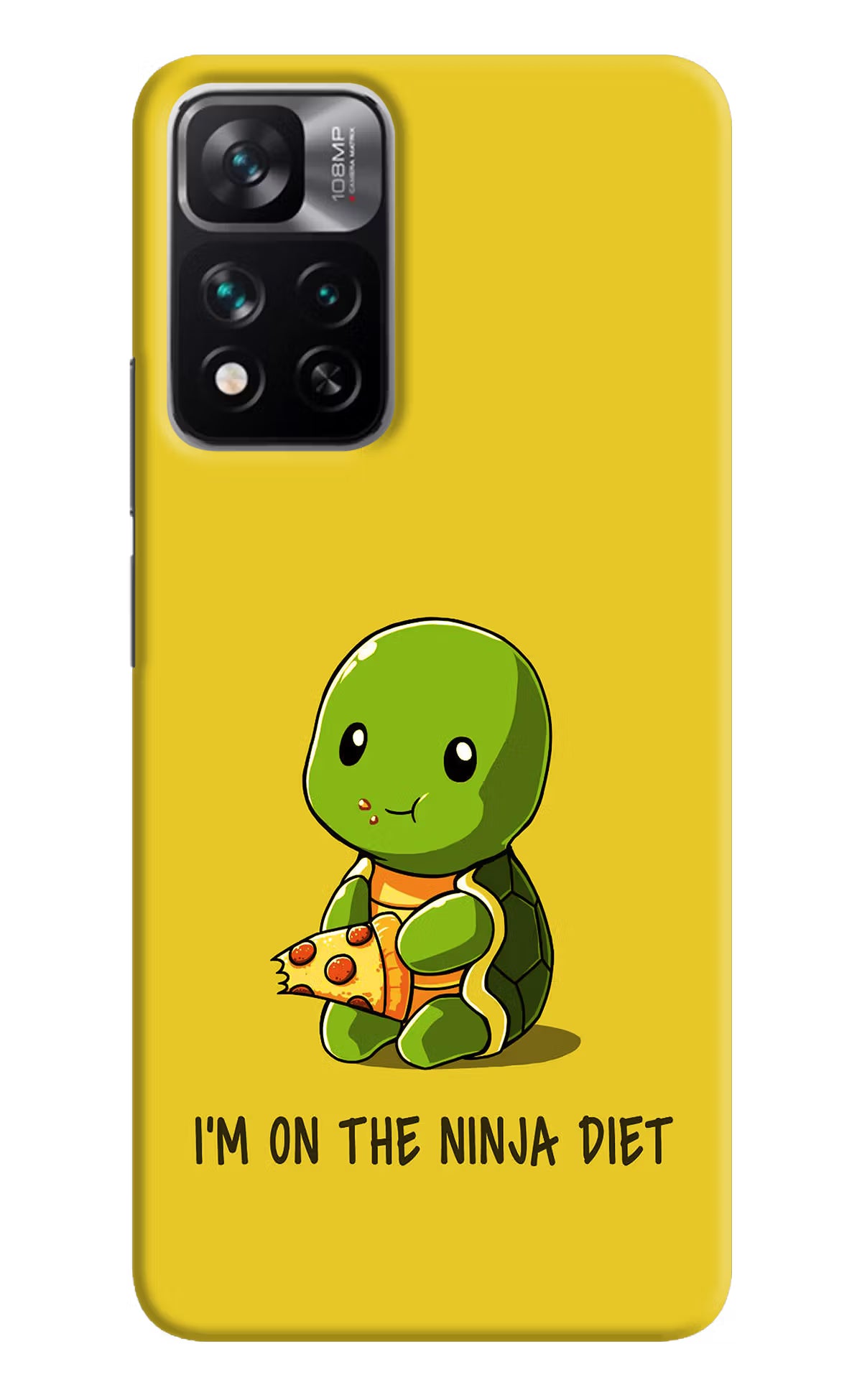 I'm on Ninja Diet Mi 11i 5G/11i 5G Hypercharge Hard Case Back Cover by Casekaro