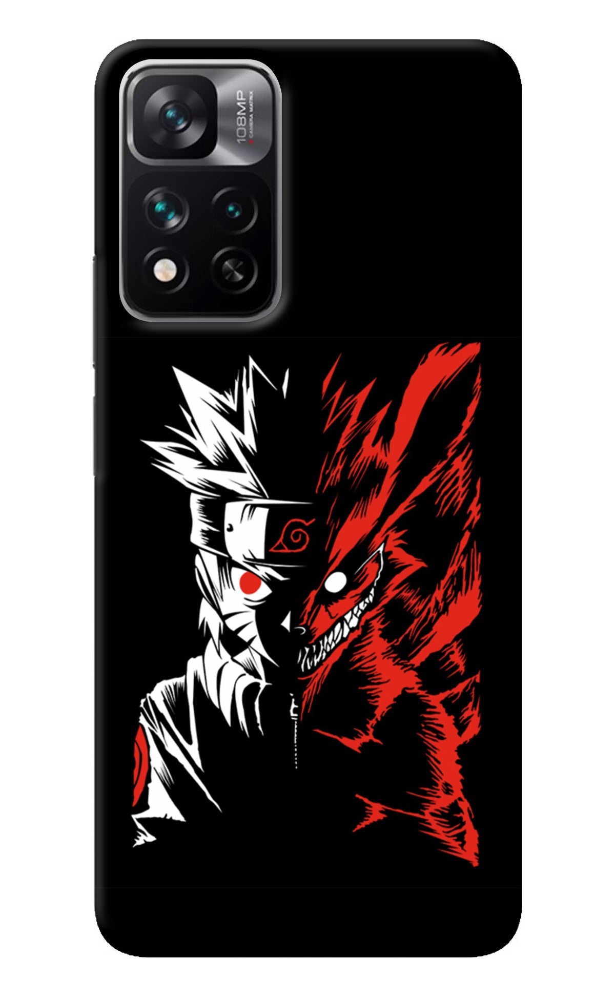 Naruto Two Face Mi 11i 5G/11i 5G Hypercharge Back Cover