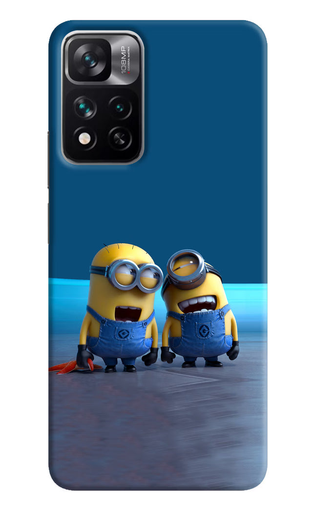 Minion Laughing Mi 11i 5G/11i 5G Hypercharge Hard Case Back Cover by Casekaro
