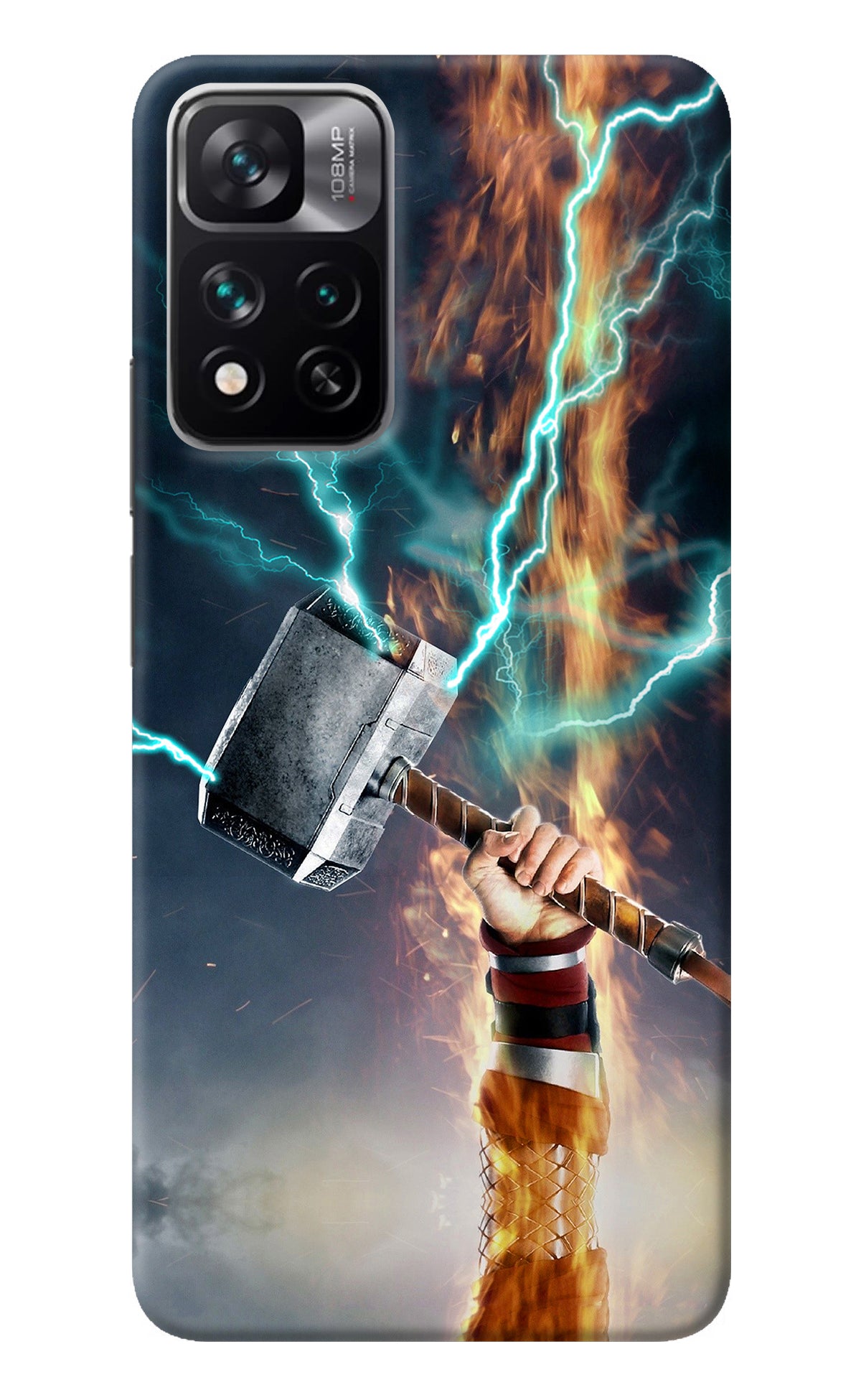 Thor Hammer Mjolnir Mi 11i 5G/11i 5G Hypercharge Back Cover