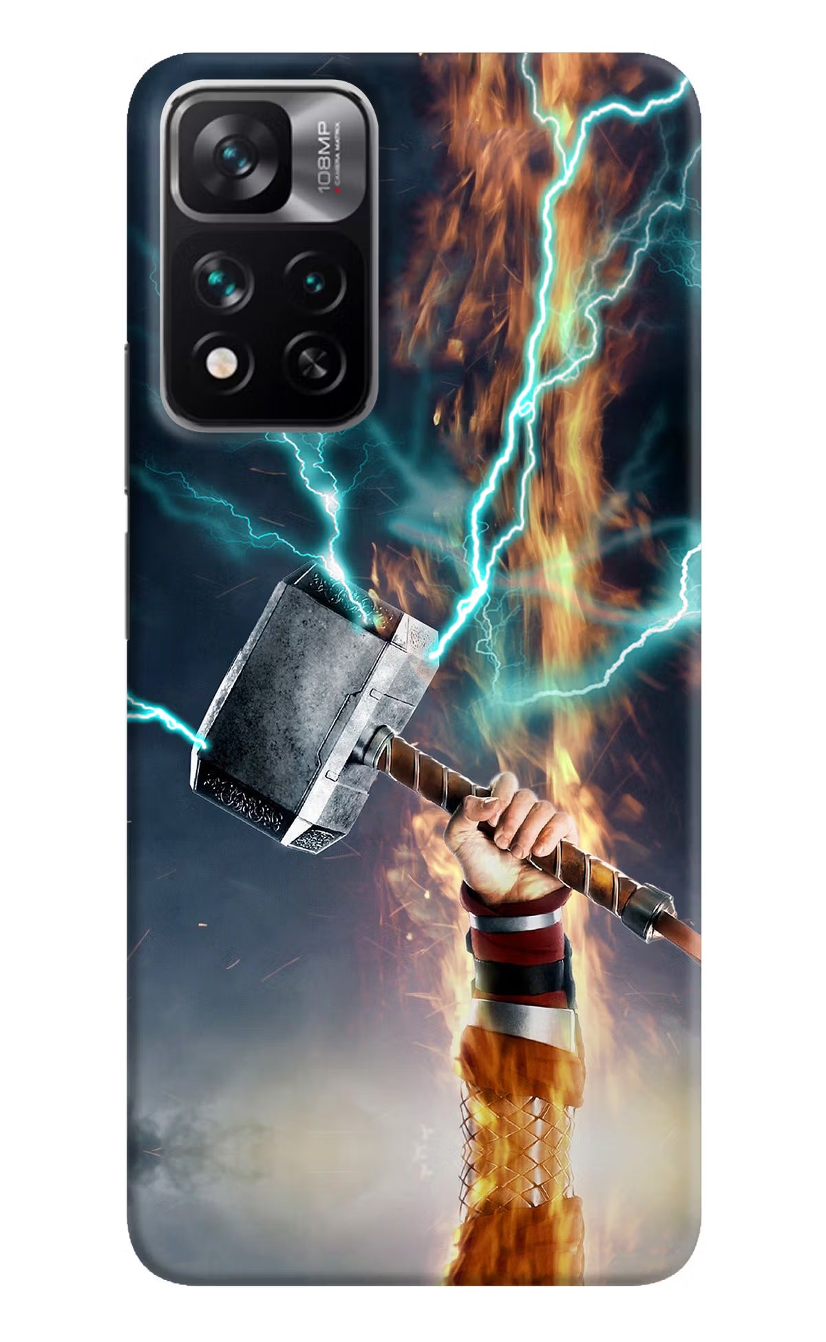 Thor Hammer Mjolnir Mi 11i 5G/11i 5G Hypercharge Hard Case Back Cover by Casekaro
