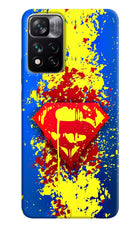 Superman logo Mi 11i 5G/11i 5G Hypercharge Hard Case Back Cover by Casekaro