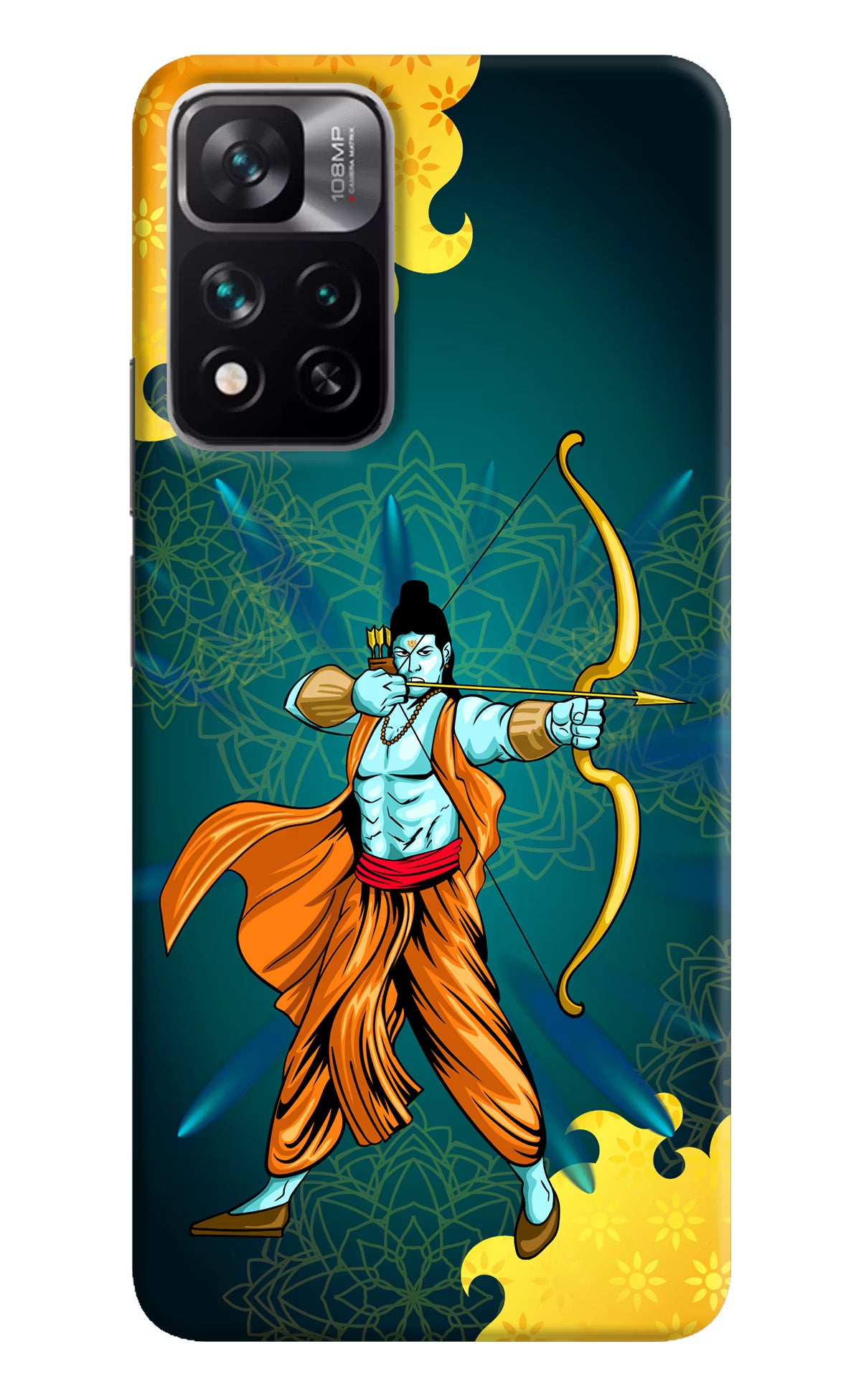 Lord Ram - 6 Mi 11i 5G/11i 5G Hypercharge Hard Case Back Cover by Casekaro